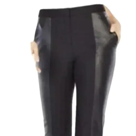 BCBGMAXAZRIA Brennan Faux Leather paneled pants - Picture 2 of 9